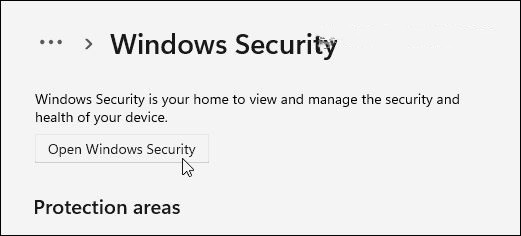 Win11系统启用或禁用Windows安全的方法