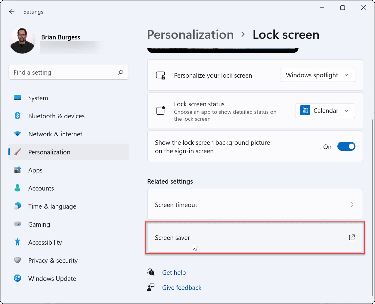 Win11系统使用屏幕保护程序的技巧