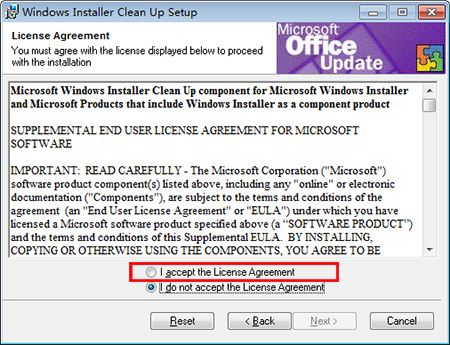 Windows Installer CleanUp Utility