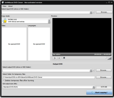 Soft4Boost DVD Cloner