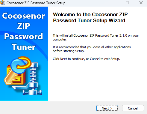 Cocosenor ZIP Password Tuner
