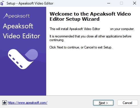 Apeaksoft Video Editor