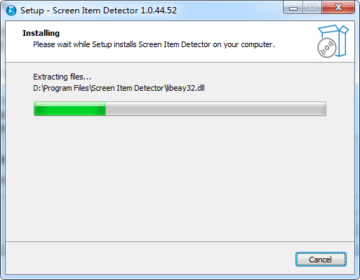 Screen Item Detector(屏幕项目检测器)