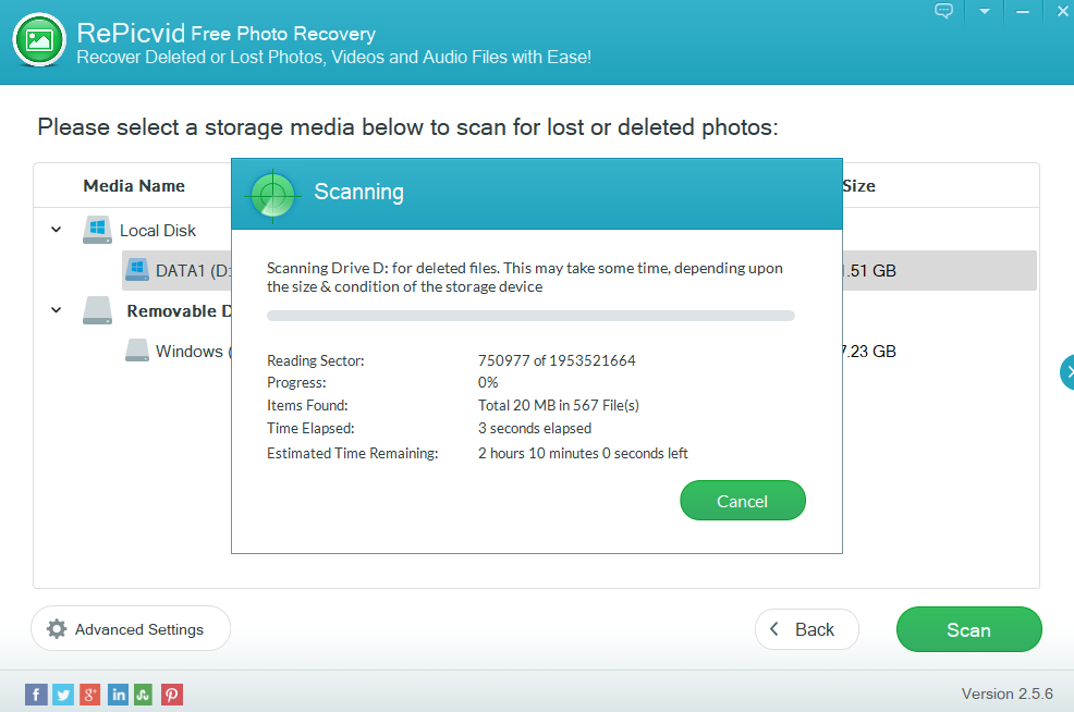 Gihosoft Free Photo Recovery